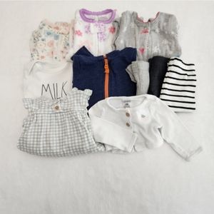 Newborn Bundle, Sleepers, Pajamas, Pants